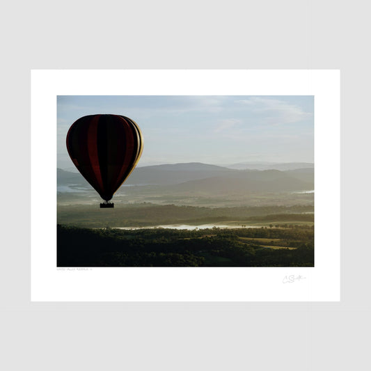 Hot Air Balloon over the Hunter Valley, New South Wales